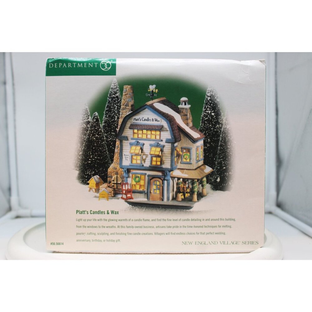 Dept 56 New England Village - Platt's Candles & Wax